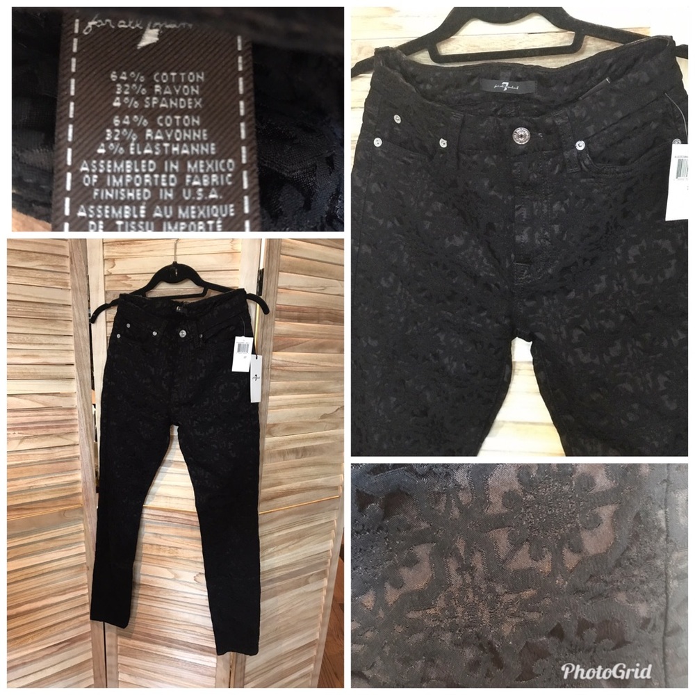 7 For All Mankind Jacquard Jeans